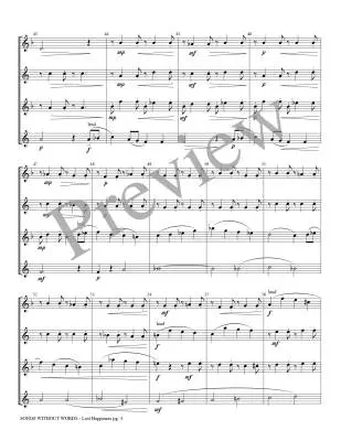 Songs Without Words Op. 38 No. 2: Lost Happiness - Mendelssohn/Gassi - Saxophone Quartet