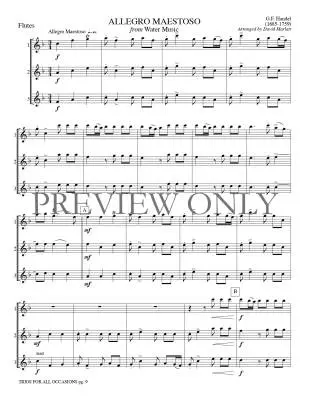 Trios for All Occasions - Marlatt - Flute - Book