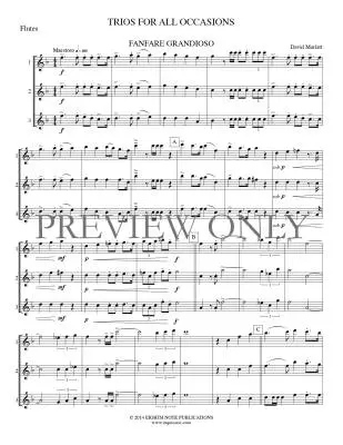 Trios for All Occasions - Marlatt - Flute - Book