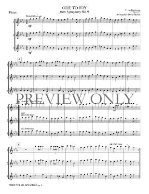 Trios for All Occasions - Marlatt - Flute - Book