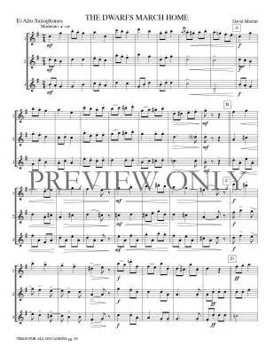 Trios for All Occasions - Marlatt - Alto Sax - Book