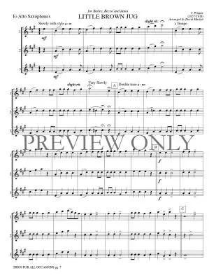 Trios for All Occasions - Marlatt - Alto Sax - Book