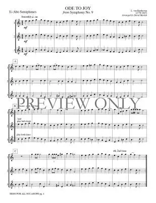 Trios for All Occasions - Marlatt - Alto Sax - Book