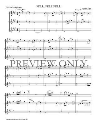 Trios for All Occasions - Marlatt - Alto Sax - Book