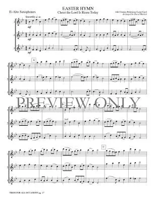 Trios for All Occasions - Marlatt - Alto Sax - Book