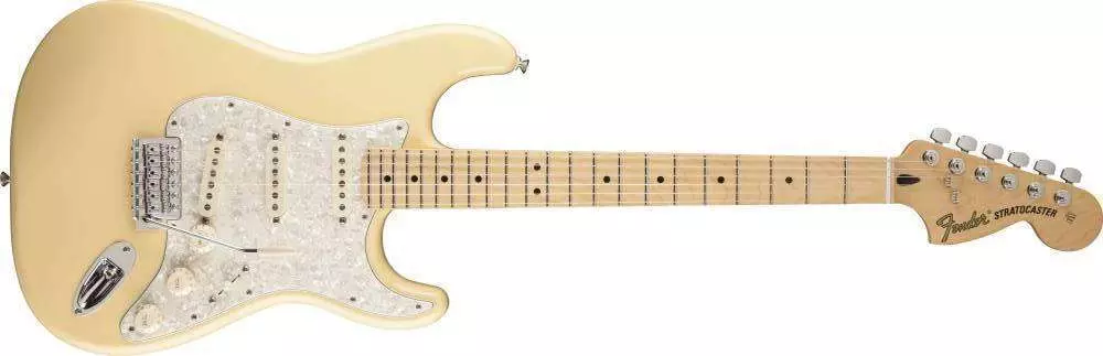 Deluxe Roadhouse Stratocaster w/Maple Fingerboard - Vintage White