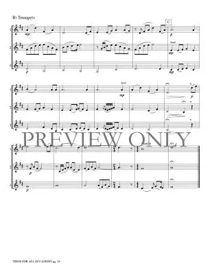 Trios for All Occasions - Marlatt - Trumpet - Book