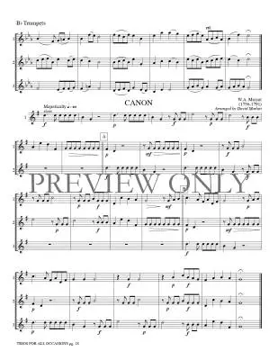 Trios for All Occasions - Marlatt - Trumpet - Book