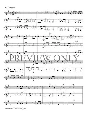 Trios for All Occasions - Marlatt - Trumpet - Book