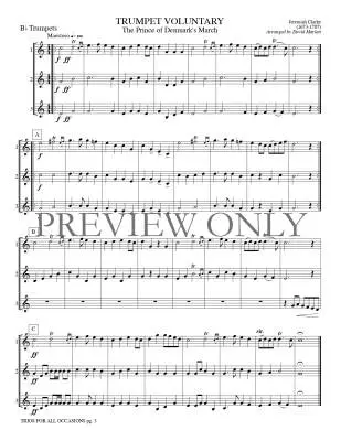 Trios for All Occasions - Marlatt - Trumpet - Book