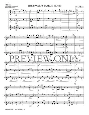 Trios for All Occasions - Marlatt - French Horn - Book