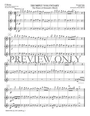 Trios for All Occasions - Marlatt - French Horn - Book