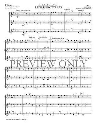 Trios for All Occasions - Marlatt - French Horn - Book