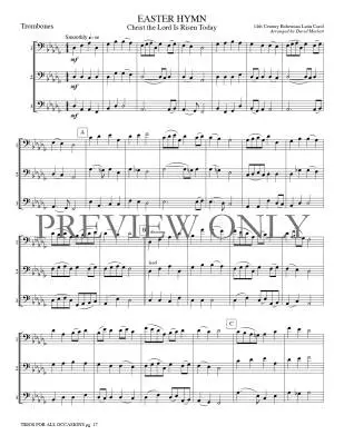 Trios for All Occasions - Marlatt - Trombone - Book