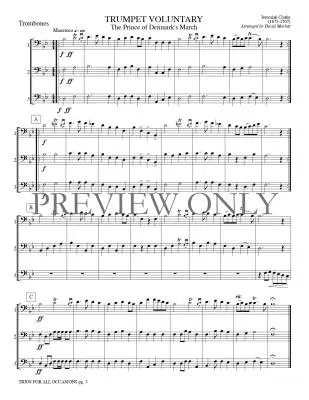 Trios for All Occasions - Marlatt - Trombone - Book