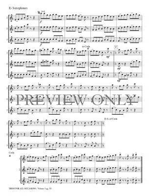 Trios for All Occasions, Volume 3 - Kaisershot - Alto Sax - Book