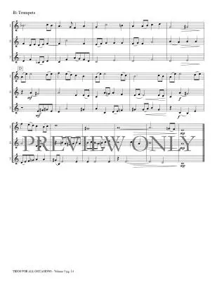 Trios for All Occasions, Volume 3 - Kaisershot - Trumpet - Book