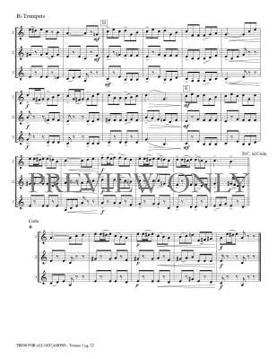 Trios for All Occasions, Volume 3 - Kaisershot - Trumpet - Book