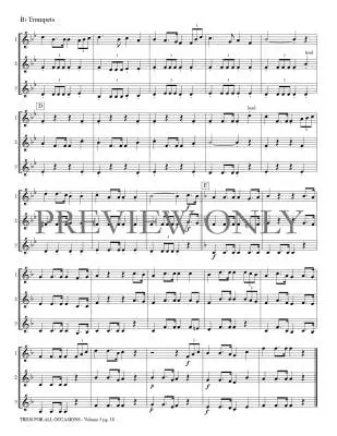 Trios for All Occasions, Volume 3 - Kaisershot - Trumpet - Book