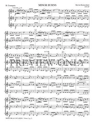 Trios for All Occasions, Volume 3 - Kaisershot - Trumpet - Book