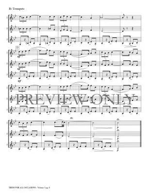 Trios for All Occasions, Volume 3 - Kaisershot - Trumpet - Book