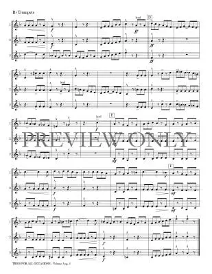 Trios for All Occasions, Volume 3 - Kaisershot - Trumpet - Book