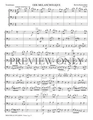 Trios for All Occasions, Volume 3 - Kaisershot - Trombone - Book