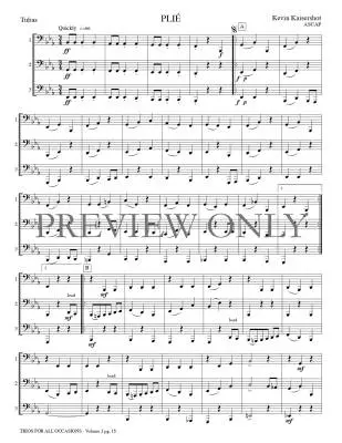 Trios for All Occasions, Volume 3 - Kaisershot - Tuba - Book