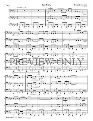 Trios for All Occasions, Volume 3 - Kaisershot - Tuba - Book