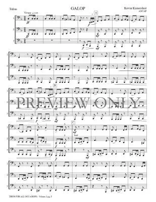 Trios for All Occasions, Volume 3 - Kaisershot - Tuba - Book