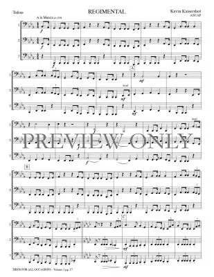 Trios for All Occasions, Volume 3 - Kaisershot - Tuba - Book