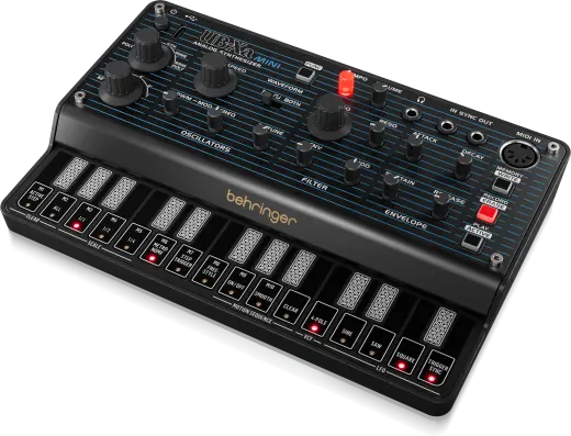 Analog Polyphonic Synthesizer with 3 VCOs