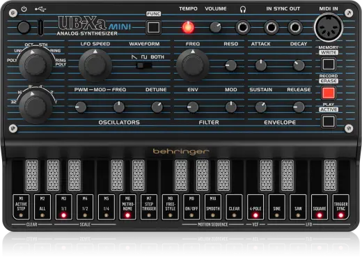 Analog Polyphonic Synthesizer with 3 VCOs