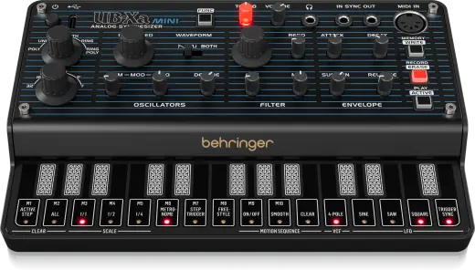 Analog Polyphonic Synthesizer with 3 VCOs