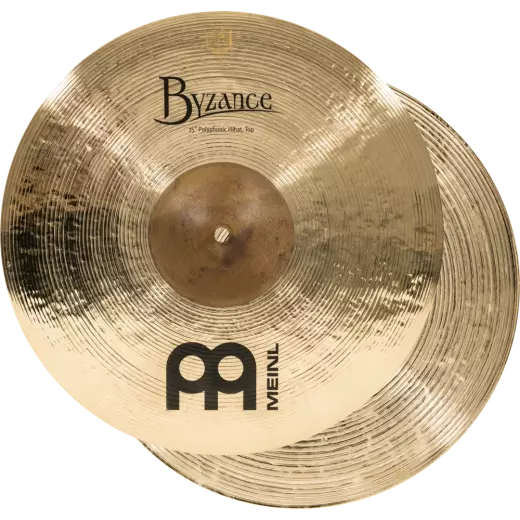 Meinl - Byzance Brilliant Polyphonic Hihats - 15