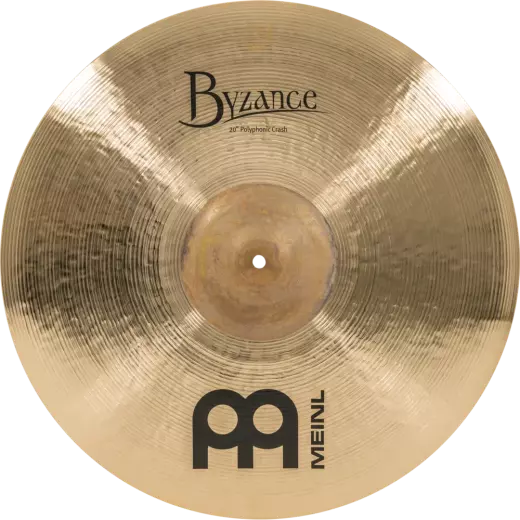 Meinl - Byzance Brilliant Polyphonic Crash Cymbal - 20