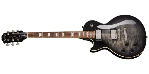 Epiphone - Les Paul Tribute Plus Electric Guitar - Transparent Ebony Burst (Left Handed)