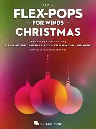 Flex-Pops for Winds: Christmas - Snyder - Flute - Book