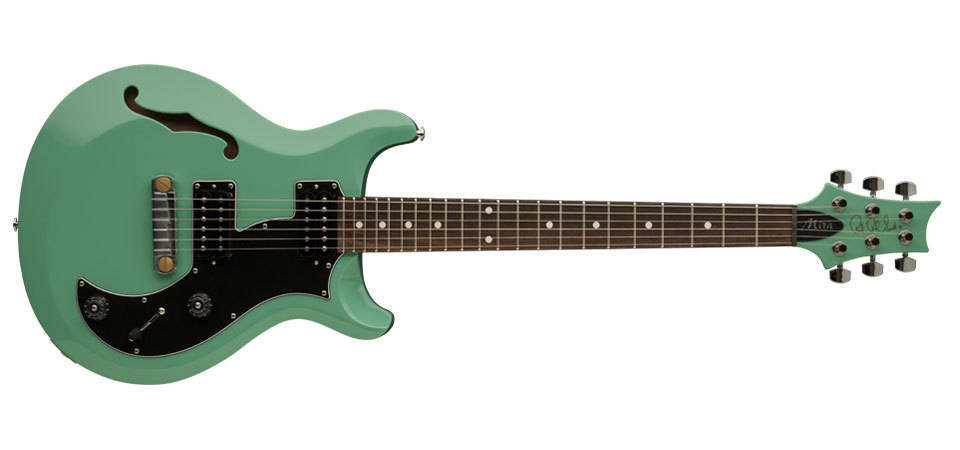 PRS Guitars S2 Mira Semi-Hollow Electric Guitar - Seafoam Green