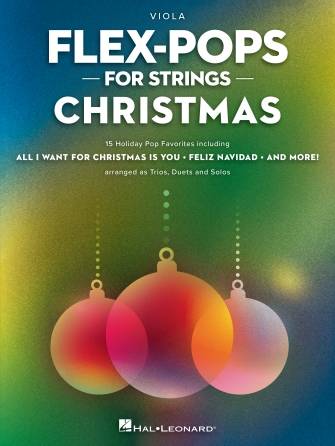 Flex-pops for Strings: Christmas - Donahoe - Viola - Book