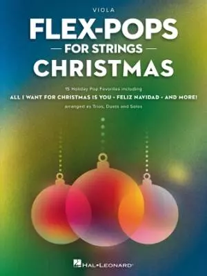 Hal Leonard - Flex-pops for Strings: Christmas - Donahoe - Viola - Book