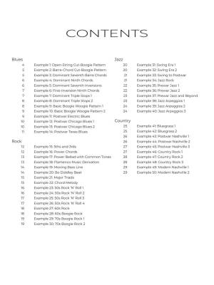 First 50 Riffs & Patterns You Should Play on Rhythm Guitar - Rubin - Guitar - Book/Audio Online