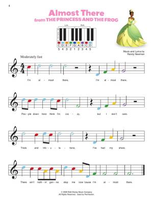 Piano-by-Color: Disney Princess Collection - Piano - Book