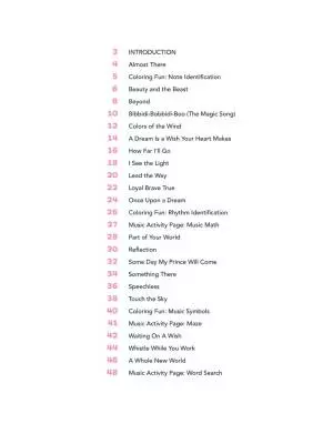 Piano-by-Color: Disney Princess Collection - Piano - Book