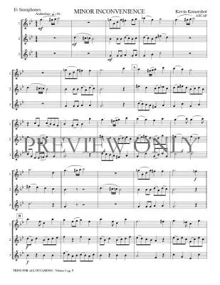 Trios for All Occasions Volume 4 - Kaisershot - Alto Saxophone - Book