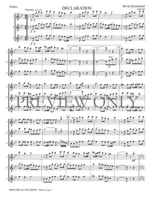 Trios for All Occasions Volume 4 - Kaisershot - Flute - Book