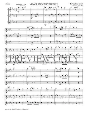 Trios for All Occasions Volume 4 - Kaisershot - Flute - Book