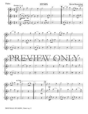 Trios for All Occasions Volume 4 - Kaisershot - Flute - Book