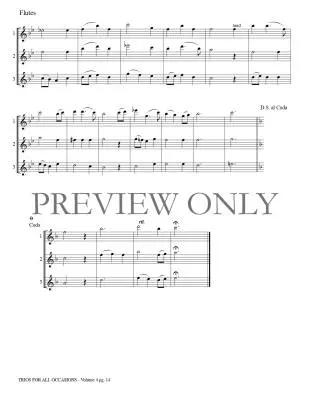 Trios for All Occasions Volume 4 - Kaisershot - Flute - Book