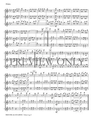 Trios for All Occasions Volume 4 - Kaisershot - Flute - Book